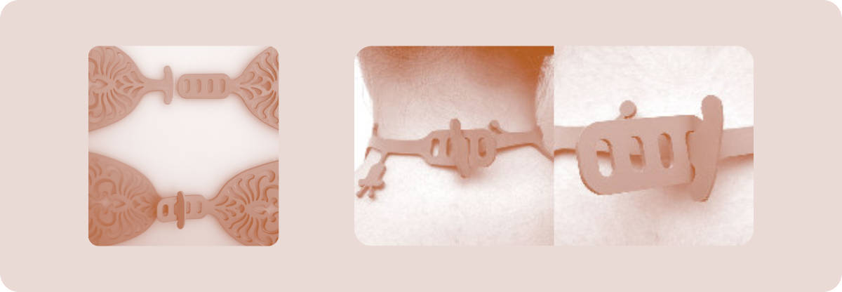Design Tun - Detalhe dos fechos adaptáveis (Imagem/Divulgação)